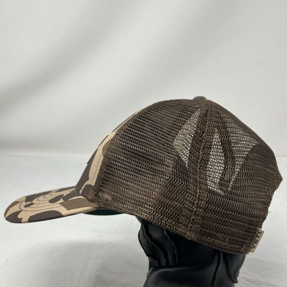 Yeti Coolers Logo Patch Camo Mesh Snapback Cap Camouflage Trucker Hunter Hat - Picture 4 of 10